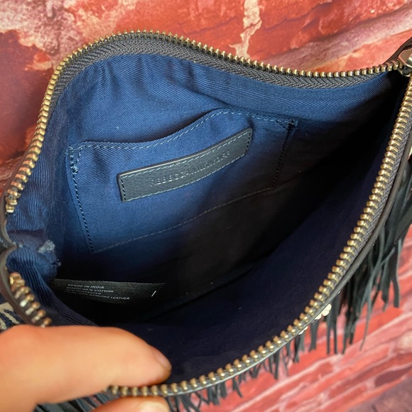 RebeccaMinkoff beaded fringe crossbody - Picture 8 of 12